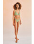 women'secret Горнище на бански JAMAICA в зелено 6485449 - Pepit.bg