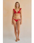 women'secret Горнище на бански PACIFICO в бордо с мека чашка 6485421 - Pepit.bg