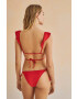 women'secret Горнище на бански PACIFICO в бордо с мека чашка 6485421 - Pepit.bg