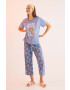 women'secret Памучна пижама Snoopy - Pepit.bg
