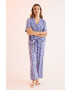 women'secret Пижама Mix & Match дамска в синьо 4855677 - Pepit.bg