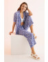 women'secret Пижама Mix & Match дамска в синьо 4855677 - Pepit.bg