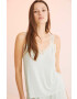 women'secret Пижама SPRING SOFT TOUCH дамска в зелено 4755867 - Pepit.bg