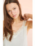 women'secret Пижама SPRING SOFT TOUCH дамска в зелено 4755867 - Pepit.bg
