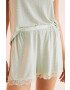 women'secret Пижама SPRING SOFT TOUCH дамска в зелено 4755867 - Pepit.bg