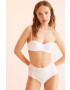 women'secret Сутиен BCI COTTON в бяло с изчистен дизайн 5691506 - Pepit.bg