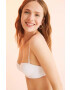 women'secret Сутиен BCI COTTON в бяло с изчистен дизайн 5691506 - Pepit.bg