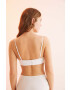 women'secret Сутиен BCI COTTON в бяло с изчистен дизайн 5691506 - Pepit.bg