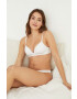women'secret Сутиен LOVELY в бяло с изчистен дизайн - Pepit.bg