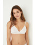women'secret Сутиен NATURAL в бяло с изчистен дизайн - Pepit.bg