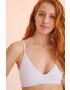 women'secret Сутиен SEAMLESS 2 в бяло с изчистен дизайн 5105015 - Pepit.bg