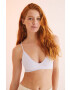 women'secret Сутиен SEAMLESS 2 в бяло с изчистен дизайн 5105015 - Pepit.bg