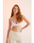 women'secret Сутиен SEAMLESS 2 в бяло с изчистен дизайн 5105015 - Pepit.bg