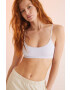 women'secret Сутиен SEAMLESS 2 в бяло с изчистен дизайн 5105015 - Pepit.bg