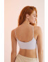 women'secret Сутиен SEAMLESS 2 в бяло с изчистен дизайн 5105015 - Pepit.bg