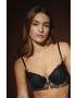 women'secret Сутиен SENSE VALENTINE в черно от дантела с десен 7915813 - Pepit.bg
