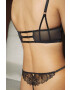 women'secret Сутиен SENSE VALENTINE в черно от дантела с десен 7915813 - Pepit.bg
