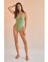 women'secret Цял бански JAMAICA в зелено с мека чашка 5525787 - Pepit.bg