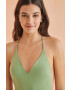 women'secret Цял бански JAMAICA в зелено с мека чашка 5525787 - Pepit.bg