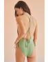 women'secret Цял бански JAMAICA в зелено с мека чашка 5525787 - Pepit.bg