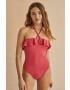 women'secret Цял бански PERFECT FIT 1 в розово с мека чашка 5525795 - Pepit.bg