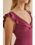 women'secret Цял бански PERFECT FIT 1 в бордо с мека чашка 5525798 - Pepit.bg