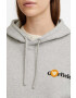 Wood Wood Памучен суичър X Garfield Jenn Hoodie Double Trouble 30042401-2424 GREY MELANGE в сиво с качулка с принт - Pepit.bg