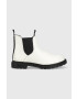 Wrangler Боти Spike Chelsea в бяло с равна подметка - Pepit.bg