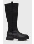 Wrangler Ботуши Atlanta Boot Extra в черно с равна подметка - Pepit.bg