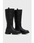 Wrangler Ботуши Atlanta Boot Extra в черно с равна подметка - Pepit.bg