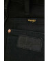 Wrangler Дънки Barrel Coated Black с висока талия - Pepit.bg