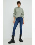 Wrangler Дънки High Rise Skinny Cozy Night с висока талия - Pepit.bg