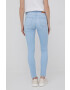 Wrangler Дънки High Rise Skinny Soft Blue дамски с висока талия - Pepit.bg