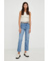 Wrangler Дънки Mom Straight Mauna с висока талия - Pepit.bg