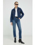 Wrangler Дънки Slim Blue Noise с висока талия - Pepit.bg