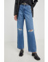 Wrangler Памучни дънки Mom Relaxed Patty с висока талия - Pepit.bg