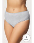 Astratex 2 PACK бикини Mariana II.Plus size от фитнес памук - Pepit.bg
