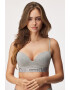 Calvin Klein Сутиен Embosed Icon Push-Up Bralette - Pepit.bg