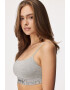 Calvin Klein Сутиен Embossed Icon Bralette - Pepit.bg