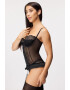 Casmir Корсет от дантела Blanchet Black - Pepit.bg