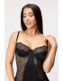 Casmir Корсет от дантела Blanchet Black - Pepit.bg