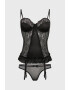 Casmir Корсет от дантела Blanchet Black - Pepit.bg