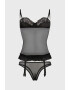 Casmir Корсет от дантела Blanchet Black - Pepit.bg