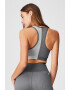 Cotton On Сив спортен сутиен Seamless Rib - Pepit.bg