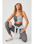 Cotton On Сив спортен сутиен Seamless Rib - Pepit.bg