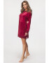 DKNY Рокля тип спортно горнище Velour Luxe - Pepit.bg