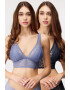 Dorina 2 PACK сутиени Lana Eco Bralette - Pepit.bg