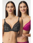 Dorina 2PACK сутиени Clarise Plunge подплатени - Pepit.bg