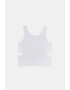 GARNA MAMA sp. z o.o. 2 PACK бели basic топове за момичета Crop - Pepit.bg