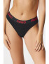 HUGO BOSS Прашки Tanga HUGO Sporty Logo Black - Pepit.bg